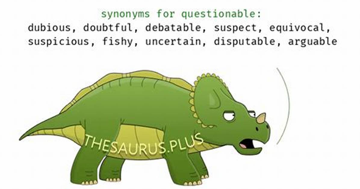 Questionable Synonym