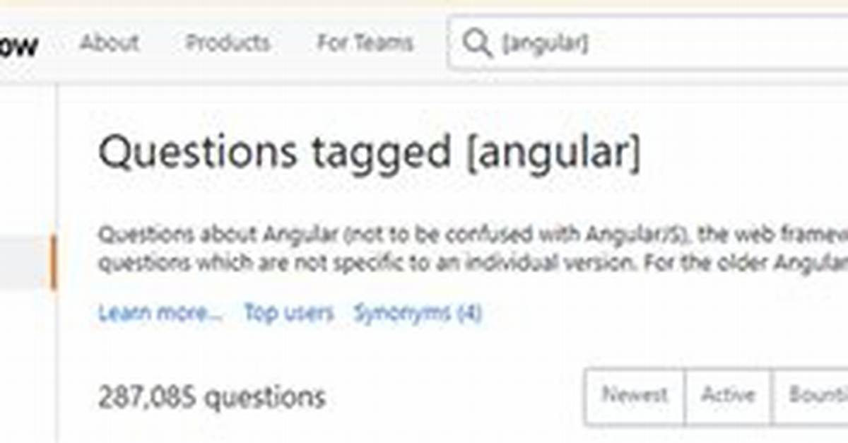 Questions Tagged [Angular]