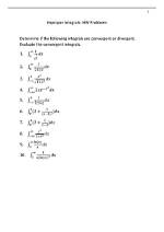 Questions Tagged [Improper-Integrals]
