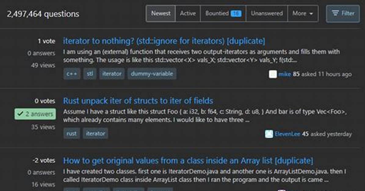 Questions Tagged [Javascript]