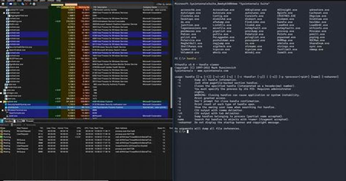 Questions Tagged [Sysinternals]