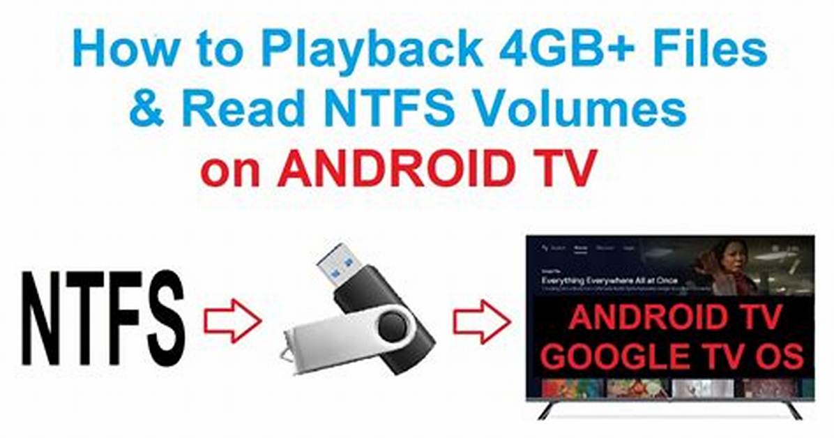 Quick Answer: Can Android Tv Read Ntfs?