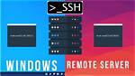Quick Answer: Can We Ssh to Windows Server?