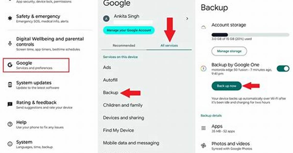 Quick Answer: Do Android Phones Automatically Backup Photos?