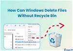 Quick Answer: How Do I Delete Recycle Bin in Windows 10?