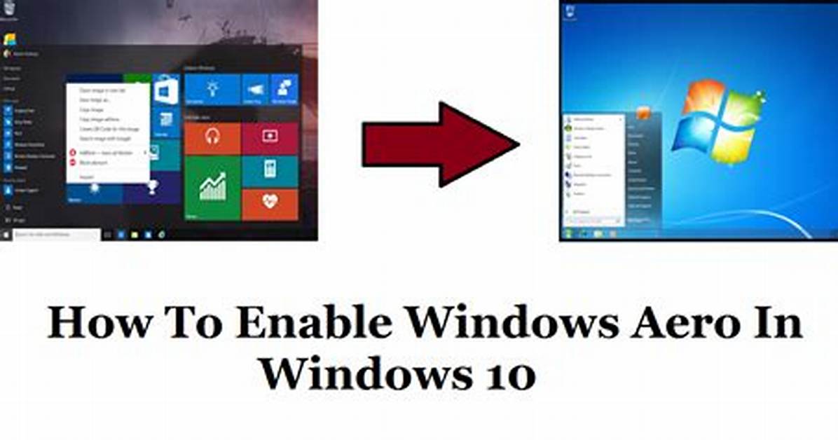 Quick Answer: How Do I Enable Aero in Windows 7?
