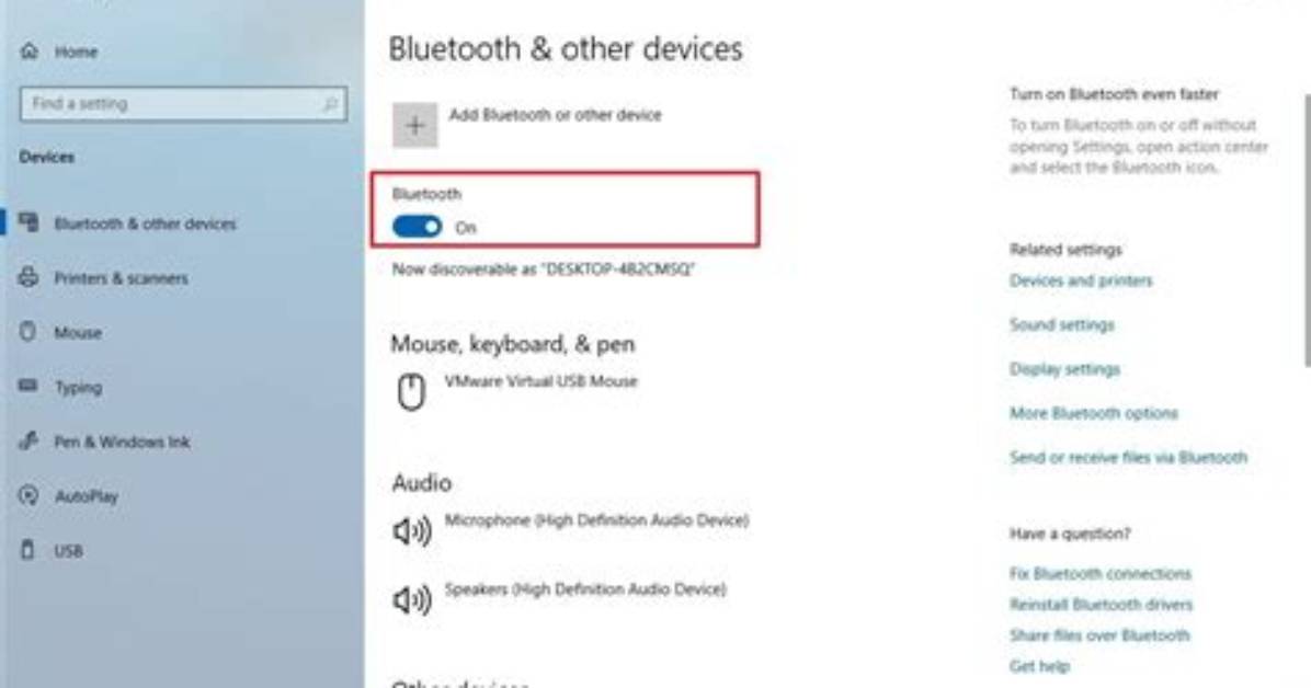 Quick Answer: How Do I Enable Bluetooth on Windows 8?
