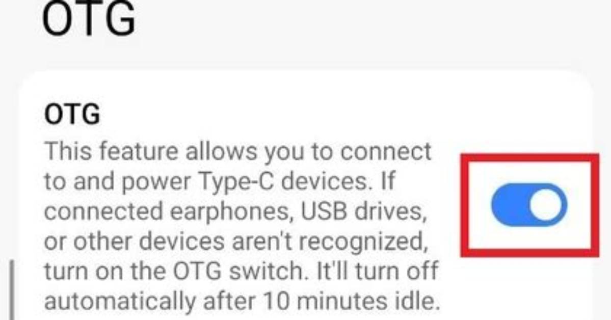 Quick Answer: How Do I Enable Otg on My Android?