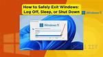 Quick Answer: How Do I Exit Windows 10 Mode?