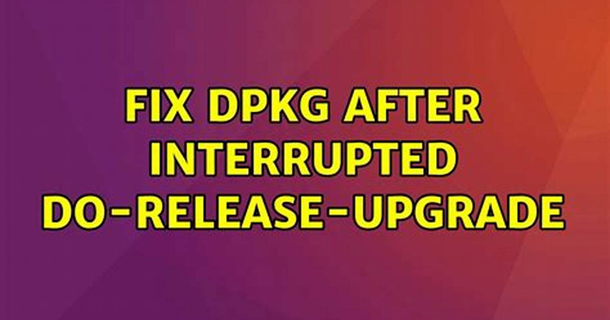 Quick Answer: How Do I Fix Dpkg Error in Kali Linux?