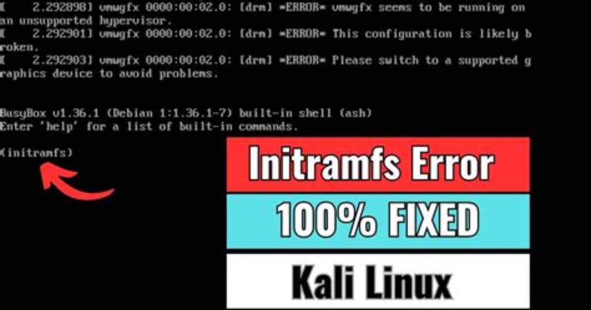 Quick Answer: How Do I Fix Initramfs in Ubuntu?