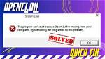 Quick Answer: How Do I Fix Opencl Dll Missing in Windows 7?