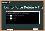 Quick Answer: How Do I Force Delete a File in Ubuntu?