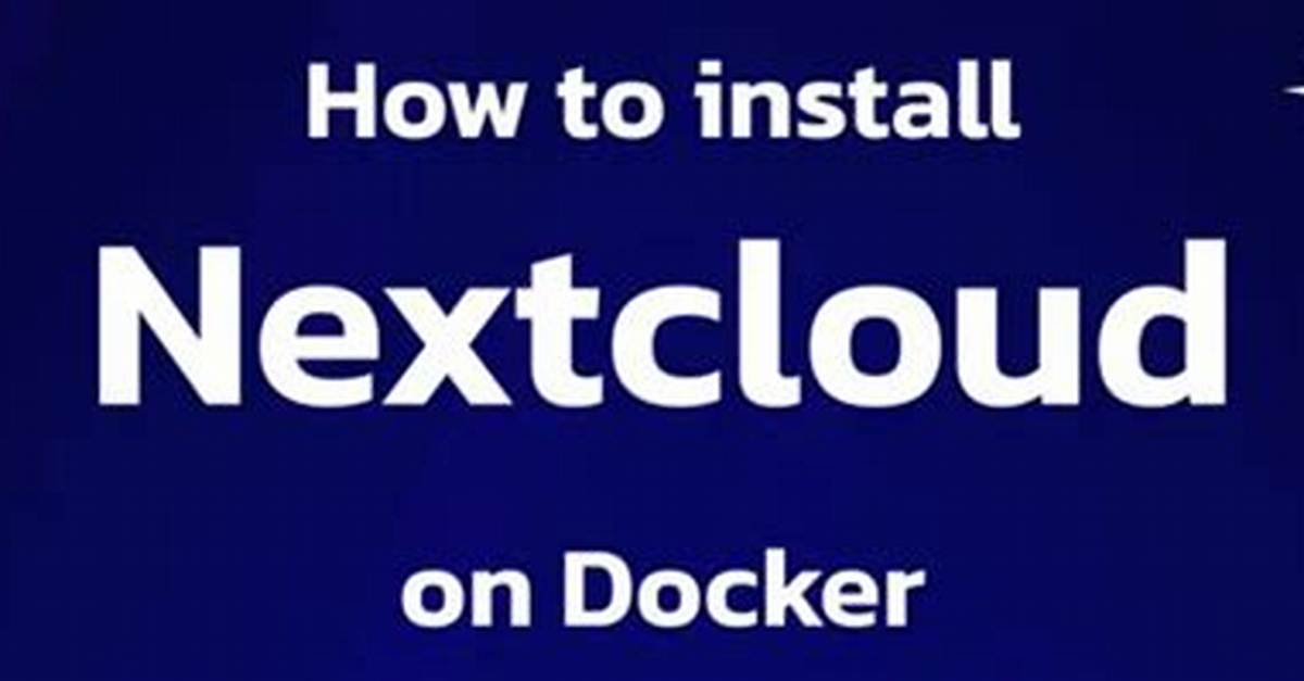 Quick Answer: How Do I Install Nextcloud on Windows 10?