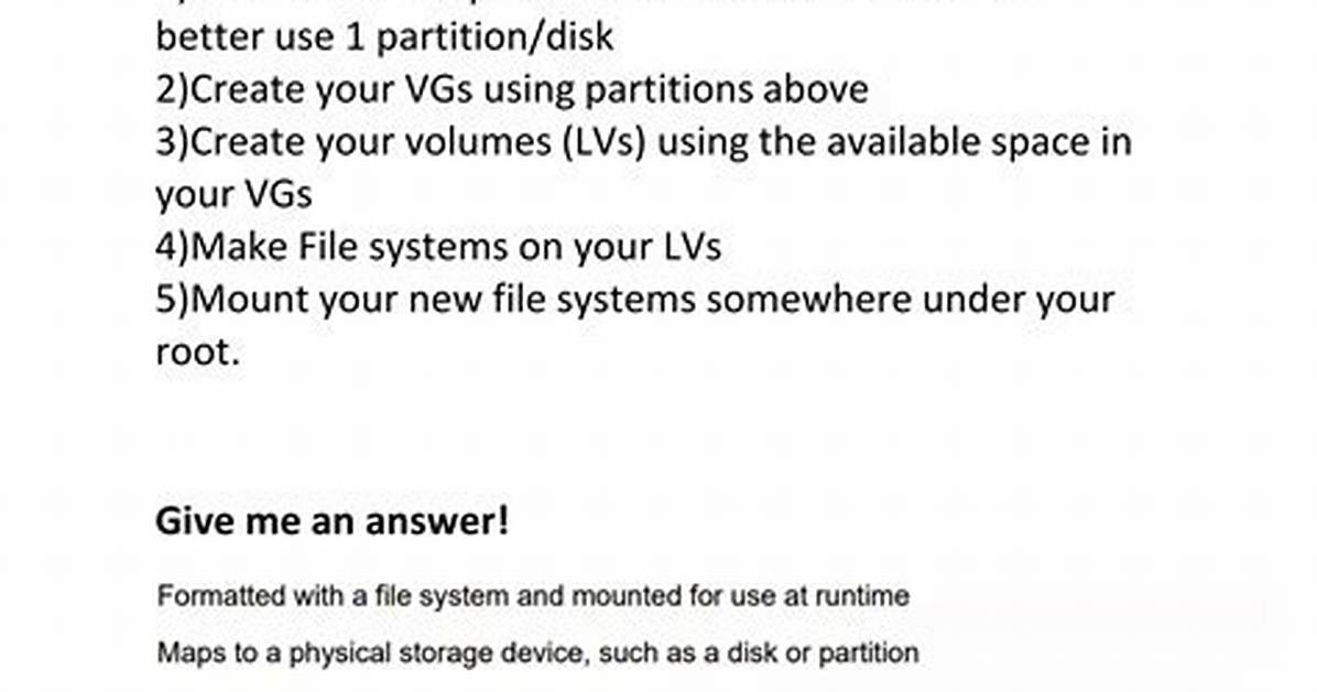 Quick Answer: How Do I Start Lvm in Linux?