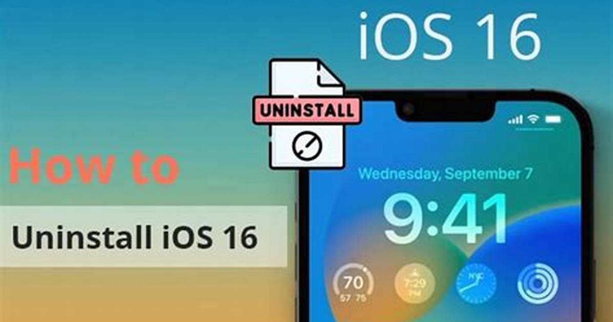Quick Answer: How Do I Uninstall iOS on Mac?