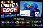 Quick Answer: How Do I Uninstall Microsoft Edge from Windows 10?