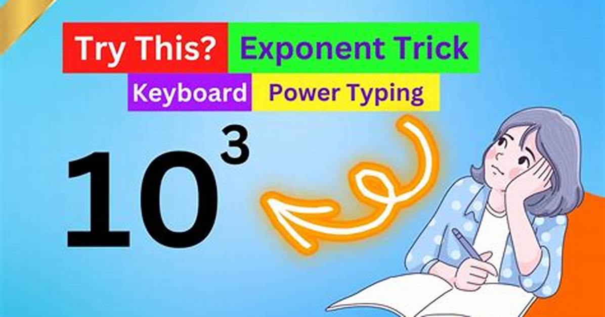 Quick Answer: How Do You Type Exponents on a Mac