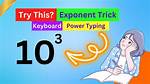 Quick Answer: How Do You Type Exponents on a Mac
