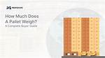 Quick Answer: How Much Does a Pallet of Concrete Weigh