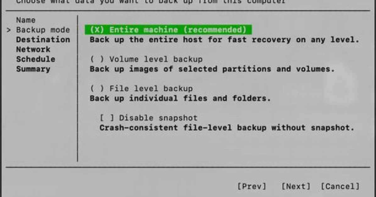 Quick Answer: How to Backup Linux?