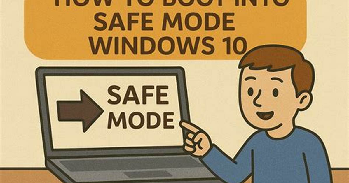 Quick Answer: How to Boot Safe Mode Windows 10?