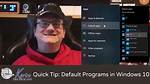 Quick Answer: How to Change Default Programs in Windows 10?