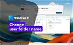 Quick Answer: How to Change User Folder Name Windows 10?