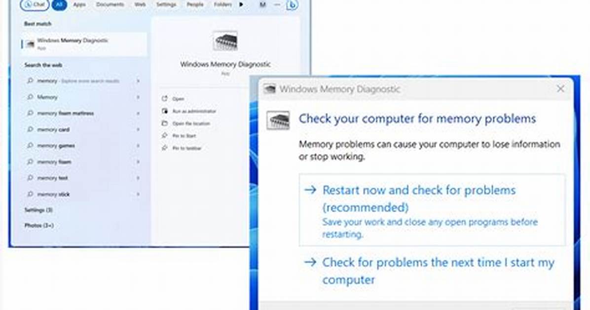 Quick Answer: How to Check Computer Memory Windows 10?