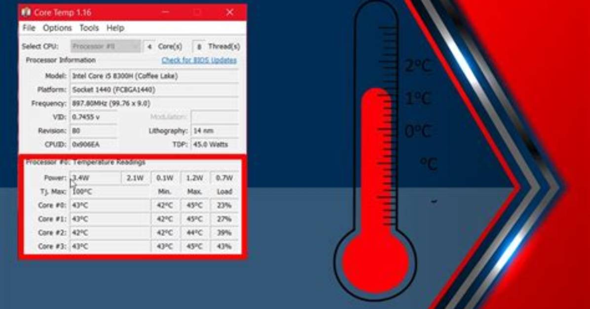 Quick Answer: How to Check Computer Temperature Windows 10?