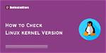 Quick Answer: How to Check Linux Kernel Version?