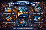 Quick Answer: How to Clear Disk Space Windows 10?