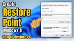 Quick Answer: How to Create Restore Point Windows 10?