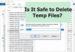 Quick Answer: How to Delete Temporary Files Windows 8?