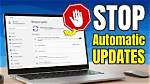 Quick Answer: How to Disable Automatic Updates Windows 10?