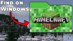 Quick Answer: How to Find Minecraft Windows 10 Edition Folder?