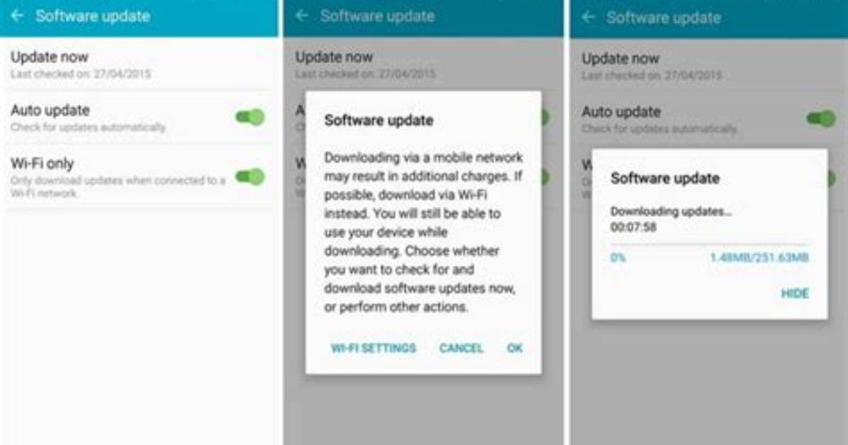 Quick Answer: How to Force Update Android?