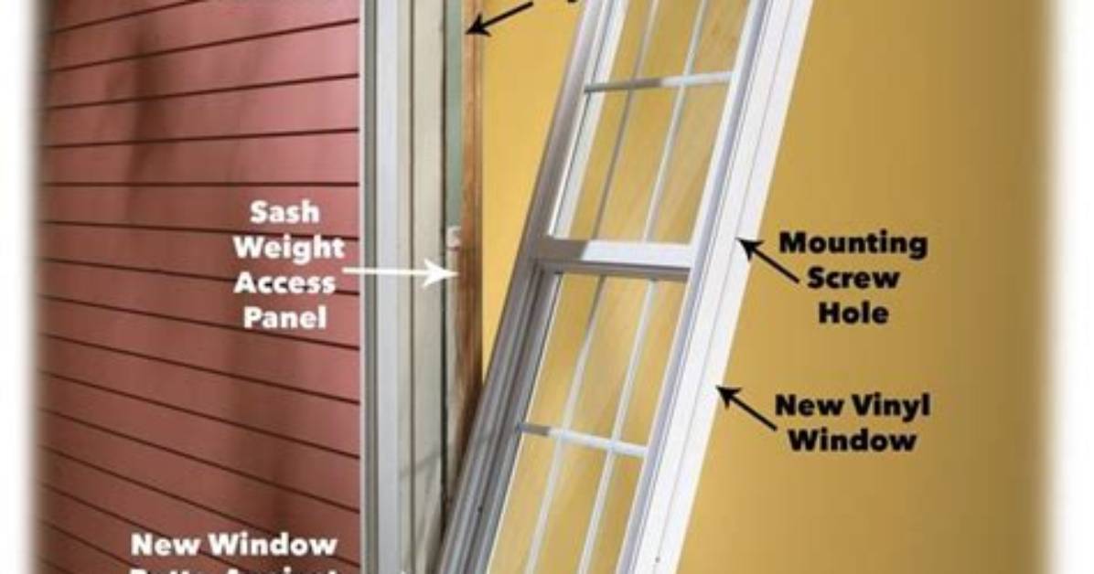 Quick Answer: How to Install Replacement Windows?