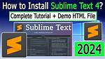 Quick Answer: How to Install Sublime Text on Ubuntu?