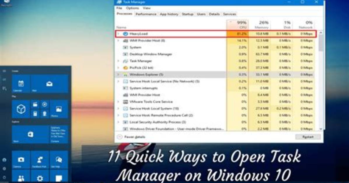 Quick Answer: How to Open Task Manager Windows 10?