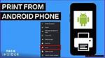 Quick Answer: How to Print from Android Phone via Usb?