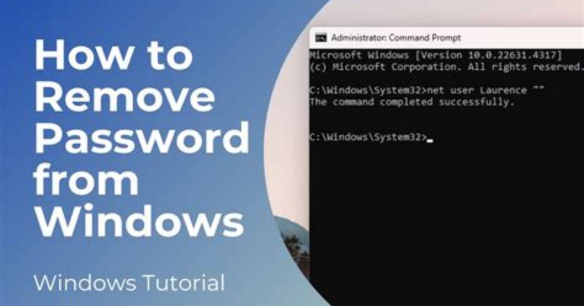 Quick Answer: How to Remove Password from Windows 8?