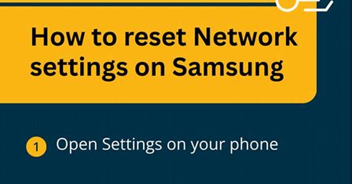 Quick Answer: How to Reset Network Settings on Android?