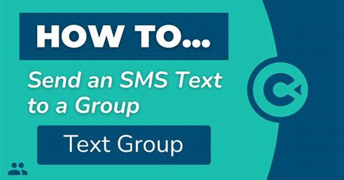 Quick Answer: How to Send Group Text Without Reply All Android?