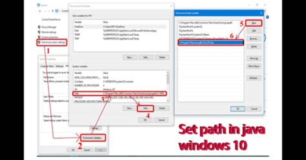 Quick Answer: How to Set Java Path in Windows 10?