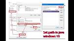 Quick Answer: How to Set Java Path in Windows 10?