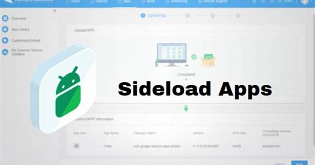 Quick Answer: How to Sideload Android Apps?