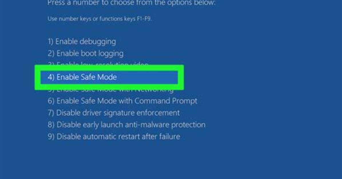 Quick Answer: How to Start Safe Mode Windows 10?