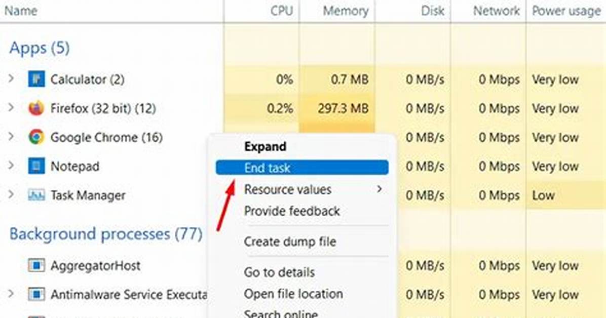 Quick Answer: How to Stop Background Process in Windows 10?