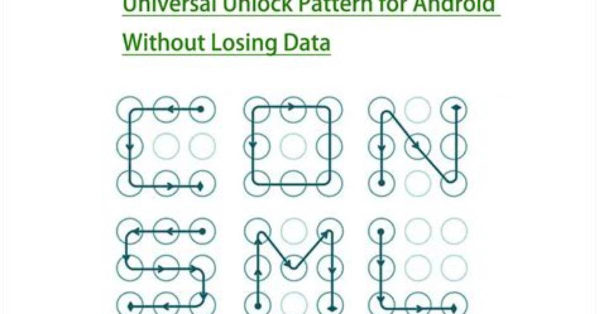 Quick Answer: How to Unlock Android Pattern Lock If Forgotten?